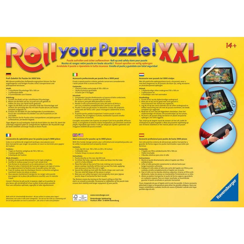 Ravensburger XXL-Puzzlematte Roll your Puzzle, für bis zu 3000 Teile