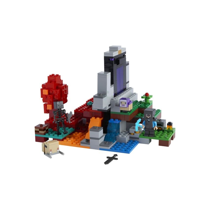 Lego Portal Center Online-Shop Das Trend\'s 21172 Minecraft zerstörte