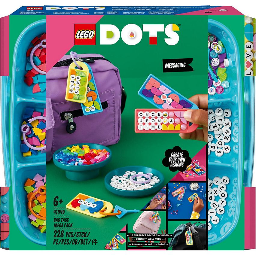 Trend\'s Center Online-Shop Lego Dots Taschenanhänger Kreativset 41949