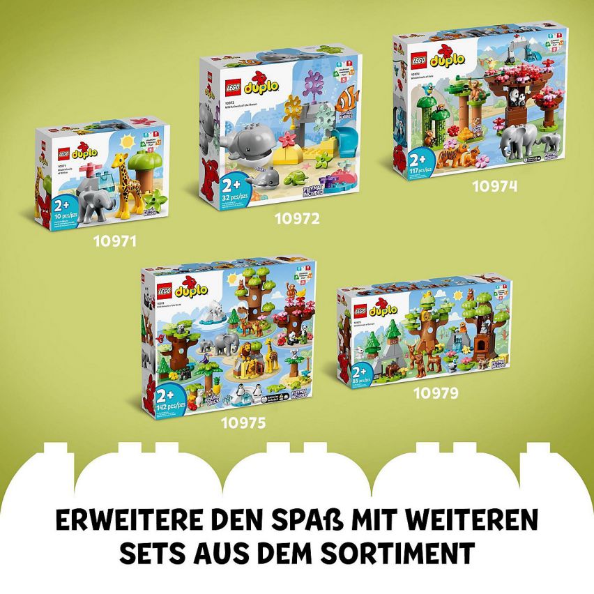 Trend\'s Center Tiere Wilde Duplo Asiens Online-Shop Lego 10974