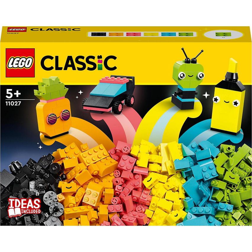 Kreativ-Bauset Classic Center Online-Shop Trend\'s 11027 Neon Lego