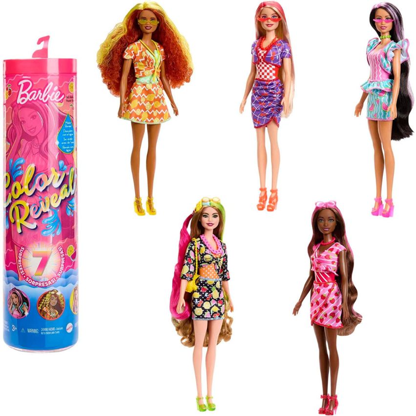 Trend's Center Online-Shop Mattel Barbie Color Reveal Sweet Fruit Series  Sortiment
