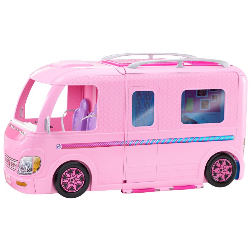 Barbie Super Online-Shop Center Trend\'s Abenteuer-Camper