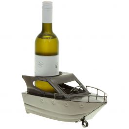 Weinflaschenhalter Speedboot - Metall Flaschenhalter