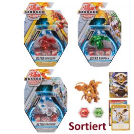 BAKUGAN Starter Pack mit 3 (1 Ultra & 2 Basic Balls), unterschiedliche  Varianten: : Spielzeug