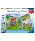 Ravensburger Kinderpuzzle 3x49tlg. Regenerative Energie   