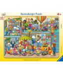 Ravensburger Rahmenpuzzle 48tlg. Tierischer Spielzeugladen