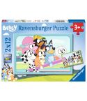 Ravensburger Kinderpuzzle 2x12tlg. Spaß mit Bluey 05693