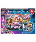 Ravensburger Kinderpuzzle 3x49tlg. Paw Patrol Mighty Movie
