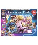 Ravensburger Kinderpuzzle 2x12tlg. Paw Patrol Mighty Movie