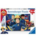 Ravensburger Kinderpuzzle 2x24tlg. Sam hilft in der Not