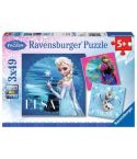 Ravensburger Kinderpuzzle 3x49tlg. Elsa,Anna und Olaf