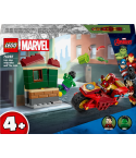 Lego Super Heroes Iron Man mit Bike und der Hulk 76287