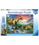Ravensburger Kinderpuzzle 100tlg. XXL Bei den Dinosauriern