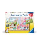 Ravensburger Kinderpuzzle 2x12tlg. Zauberhafte Freundschaft