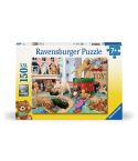 Ravensburger Kinderpuzzle 150tlg. XXL Verspielte Welpen