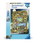 Ravensburger Kinderpuzzle 200tlg. XXL Reptilien im Regal