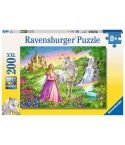 Ravensburger Kinderpuzzle 200tlg. XXL Prinzessin mit Pferd