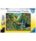 Ravensburger Kinderpuzzle 200tlg. XXL Tiere im Dschungel