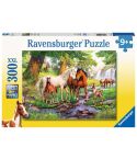 Ravensburger Kinderpuzzle 300tlg. XXL Wildpferde am Fluss