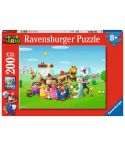 Ravensburger Kinderpuzzle 200tlg. XXL Super Mario Abenteuer