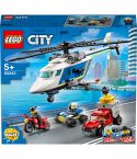 Lego City Verfolgungsjagd mit dem Hubschrauber 60243