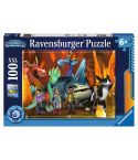Ravensburger Kinderpuzzle 100tlg. XXL Dragons Die 9 Welten