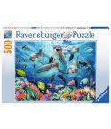 Ravensburger Puzzle 500tlg. Delfine im Korallenriff