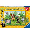 Ravensburger Kinderpuzzle 2x12tlg. Gartenparty mit Freunden