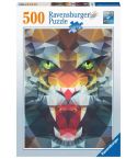 Ravensburger Puzzle 500tlg. Löwe aus Polygonen