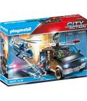 Playmobil Polizei-Helikopter: Verfolgung des Fluchtfahrzeugs