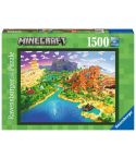 Ravensburger Puzzle 1500tlg. World of Minecraft