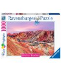 Ravensburger Puzzle 1000tlg. Rainbow Mountains China 17314