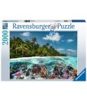 Ravensburger Puzzle 2000tlg. Tauchgang auf den Malediven