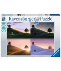 Ravensburger Puzzle 2000tlg. Stimmungsvolle Bäume & Berge