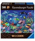 Ravensburger Puzzle 500tlg. Holz - Unten im Meer