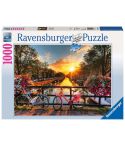 Ravensburger Puzzle 1000tlg. Fahrräder in Amsterdam