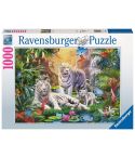 Ravensburger Puzzle 1000tlg. Die Familie der weißen Tiger