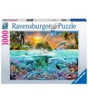 Ravensburger Puzzle 1000tlg. Die Unterwasserinsel 19948