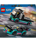 Lego City Great Vehicles Autotransporter mit Rennwagen 60406