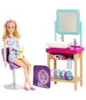 Mattel Barbie Wellness Sparkle Mask Spa Day Spielset & Puppe