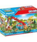 Playmobil City Life Poolparty mit Rutsche 70987