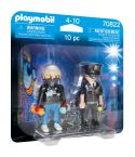 Playmobil Duopack Polizist und Sprayer 70822