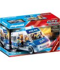 Playmobil Polizei-Mannschaftswagen mit Licht und Sound