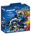 Playmobl Cuty Action Polizei-Speed Quad 71092