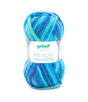 Gründl Wolle Filzwolle Color Nr.38 Grün-Mint-Blau