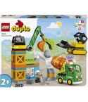 Lego Duplo Town Baustelle mit Baufahrzeugen 10990