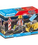 Playmobil City Action Bauarbeiter mit Kantenfräser 71185