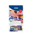 Stylex Deckfarbenkasten 12 Farben