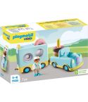 Playmobil 1.2.3 Verrückter Donut Truck Stapelfunktion 71325